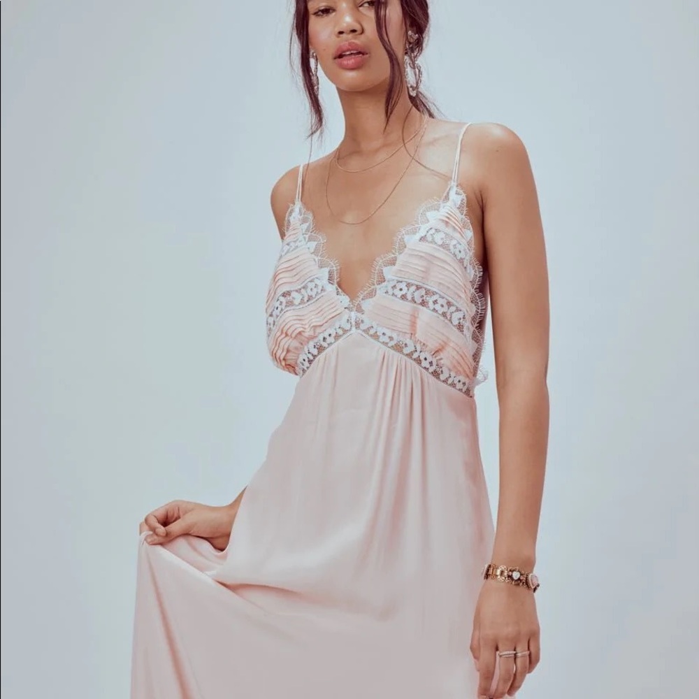 For Love & Lemons Lovebird Maxi Dress